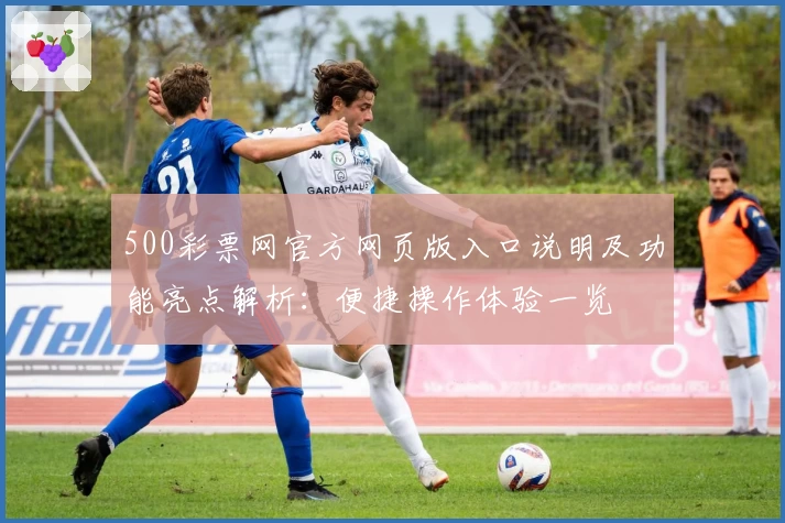 500彩票网官方网页版入口说明及功能亮点解析：便捷操作体验一览
